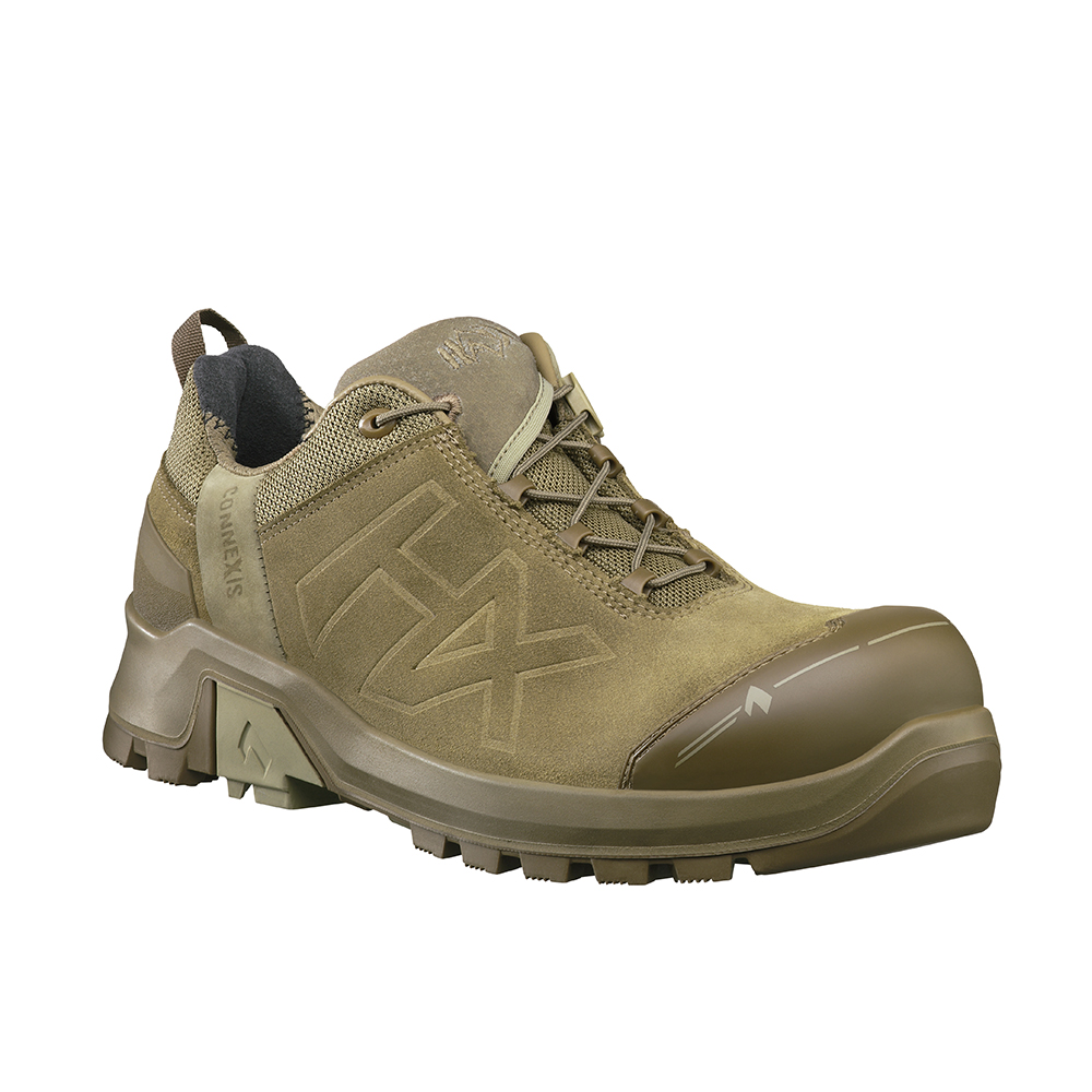 Bild von HAIX® CONNEXIS 631016 Safety+ GTX LTR low/coyote Sicherheitshalbschuh S3 ESD mit GORE-TEX® Ausstattung und Faszienstimulation