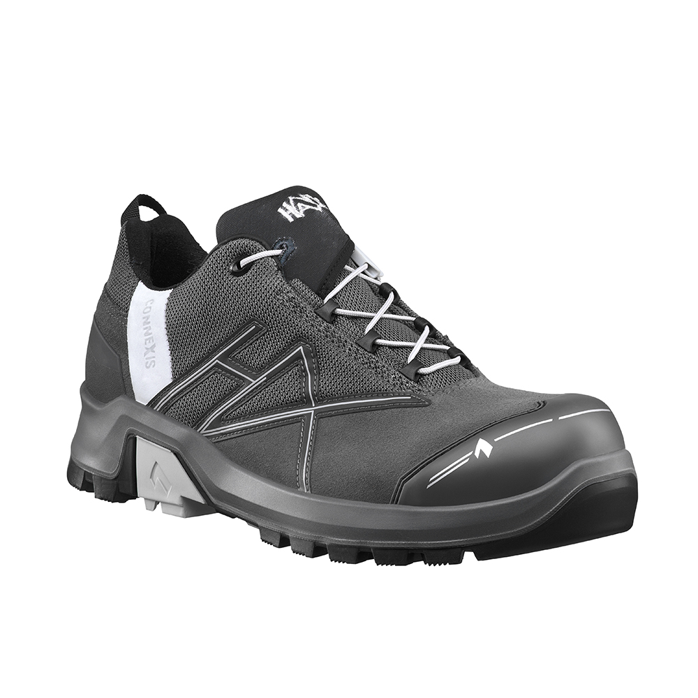 Bild von HAIX® CONNEXIS 631003 Safety+ GTX low/grey-silver Sicherheitshalbschuh S3 ESD mit GORE-TEX® Ausstattung und Faszienstimulation