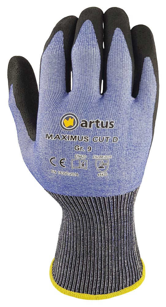 Bild von artus Maximus Cut D, Schnittschutzhandschuh