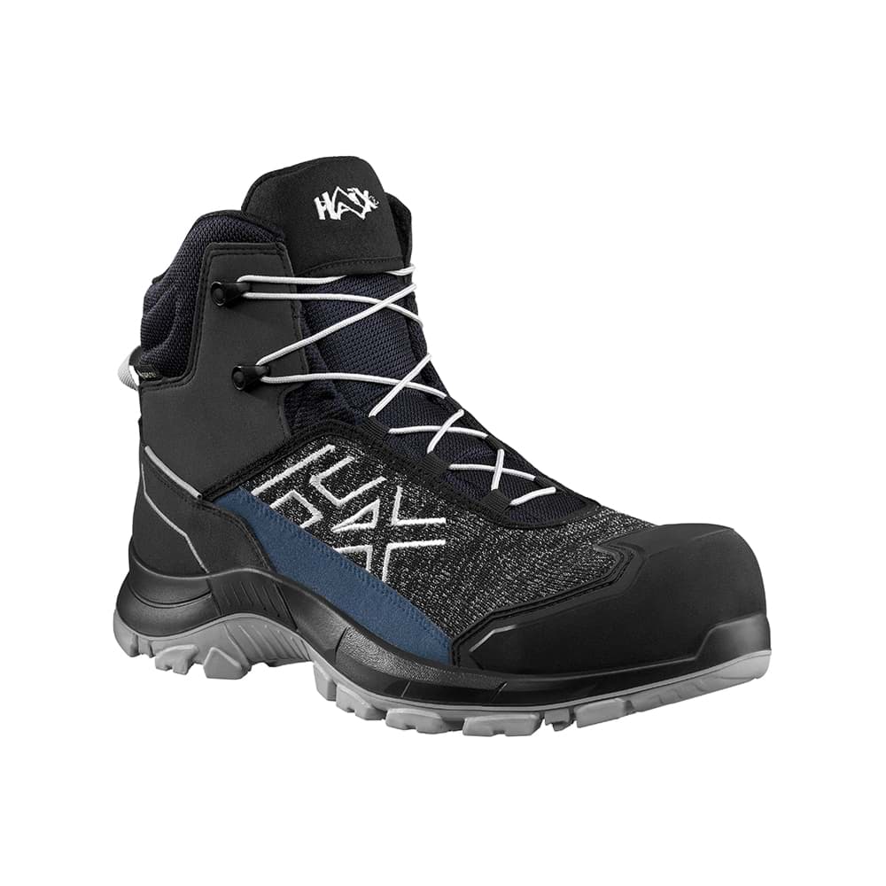 Bild von HAIX® Black Eagle Safety 410 C GTX blue, Modell  610048 – knöchelhoher S7S-Sicherheitsschuh mit GORE‑TEX & CrafTex-Obermaterial