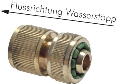 Bild von Schlauchstück 1/2" Wasserstop