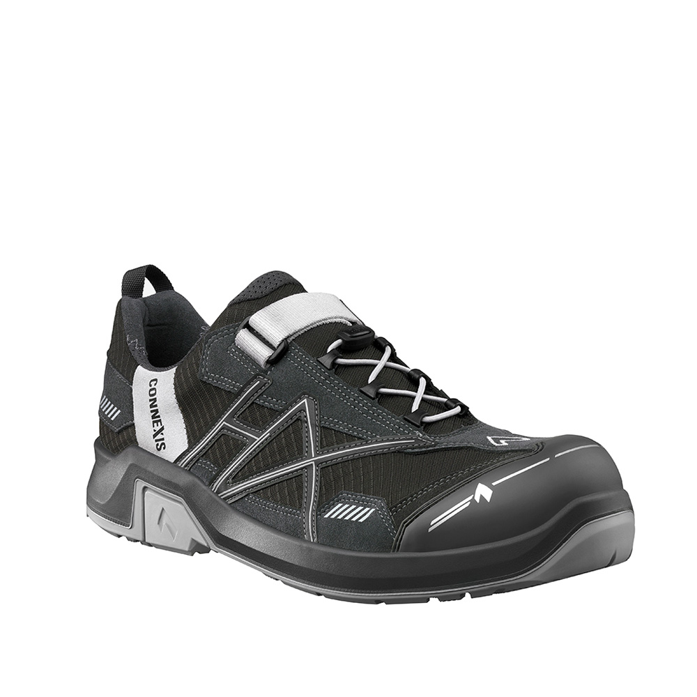 Bild von CONNEXIS® Safety T low grey-silver Ws (Damenmodell) 630006, Sicherheitshalbschuh S1P mit ESD Ausstattung